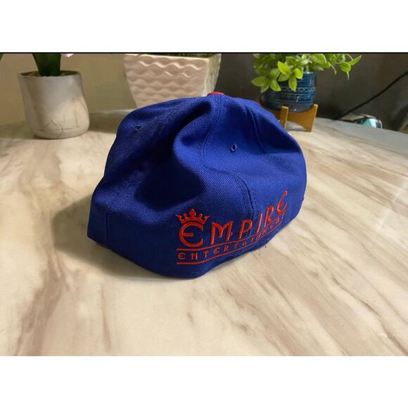 New Era Hat size 7 5/8 Blue & Red - Picture 4 of 6